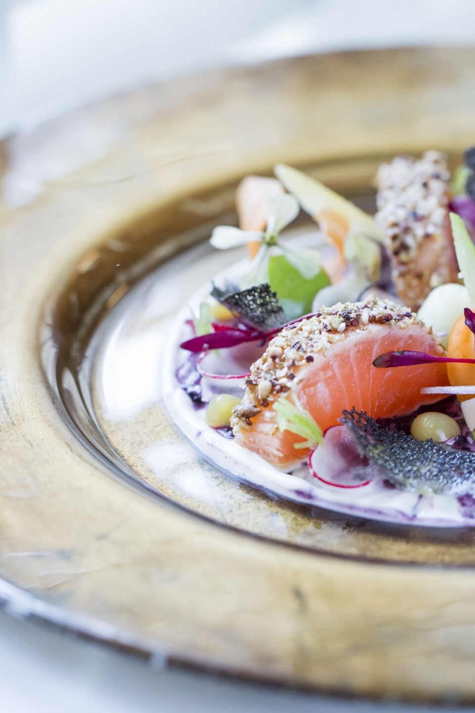 Création d'un plat par DUCASSE Conseil