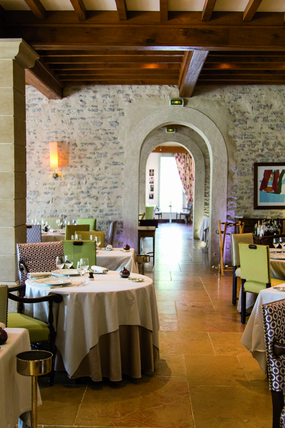 Salle du restaurant Hôtel Montrachet