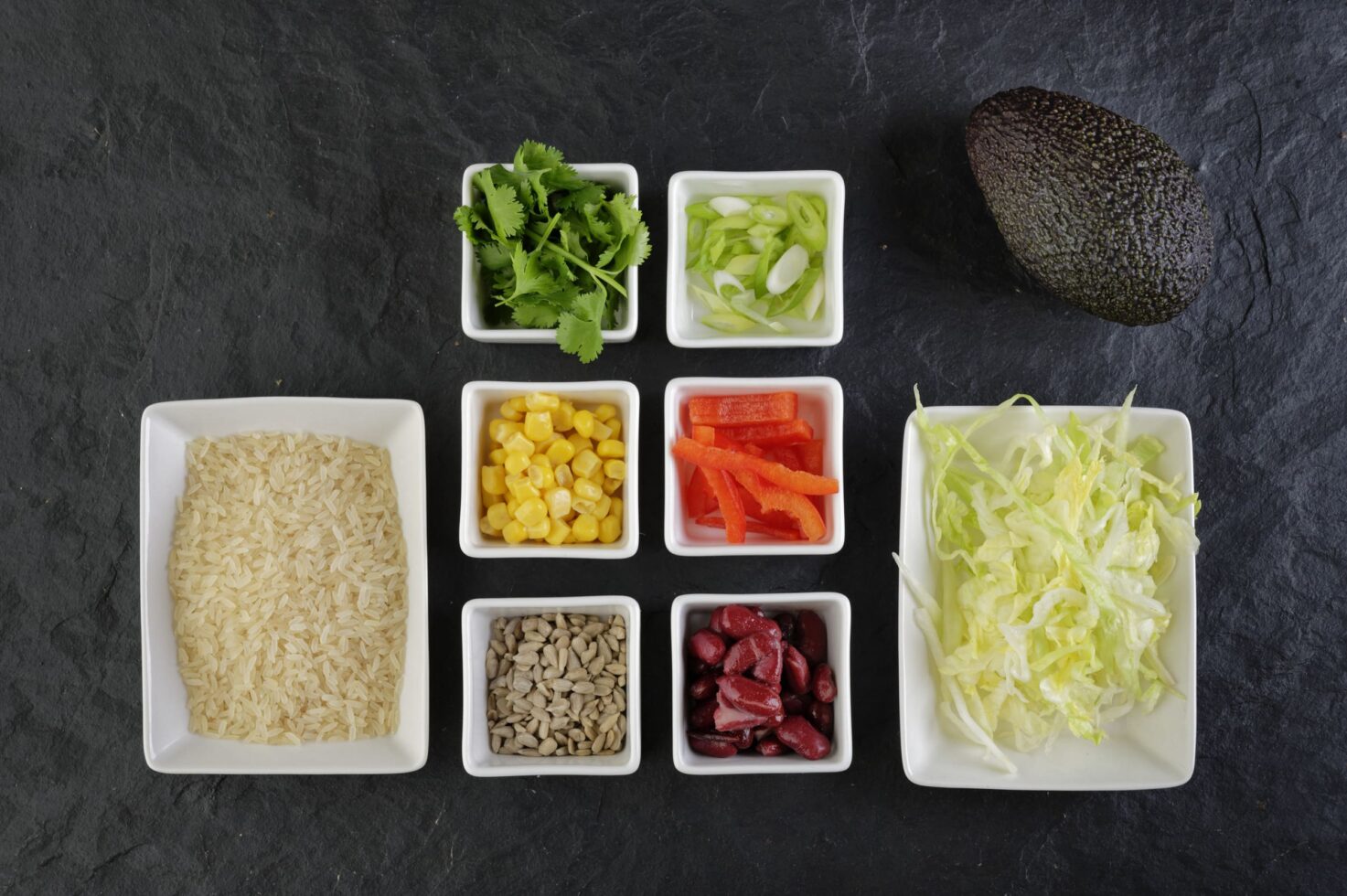 Ingrédients de préparation d'une recette DUCASSE Conseil