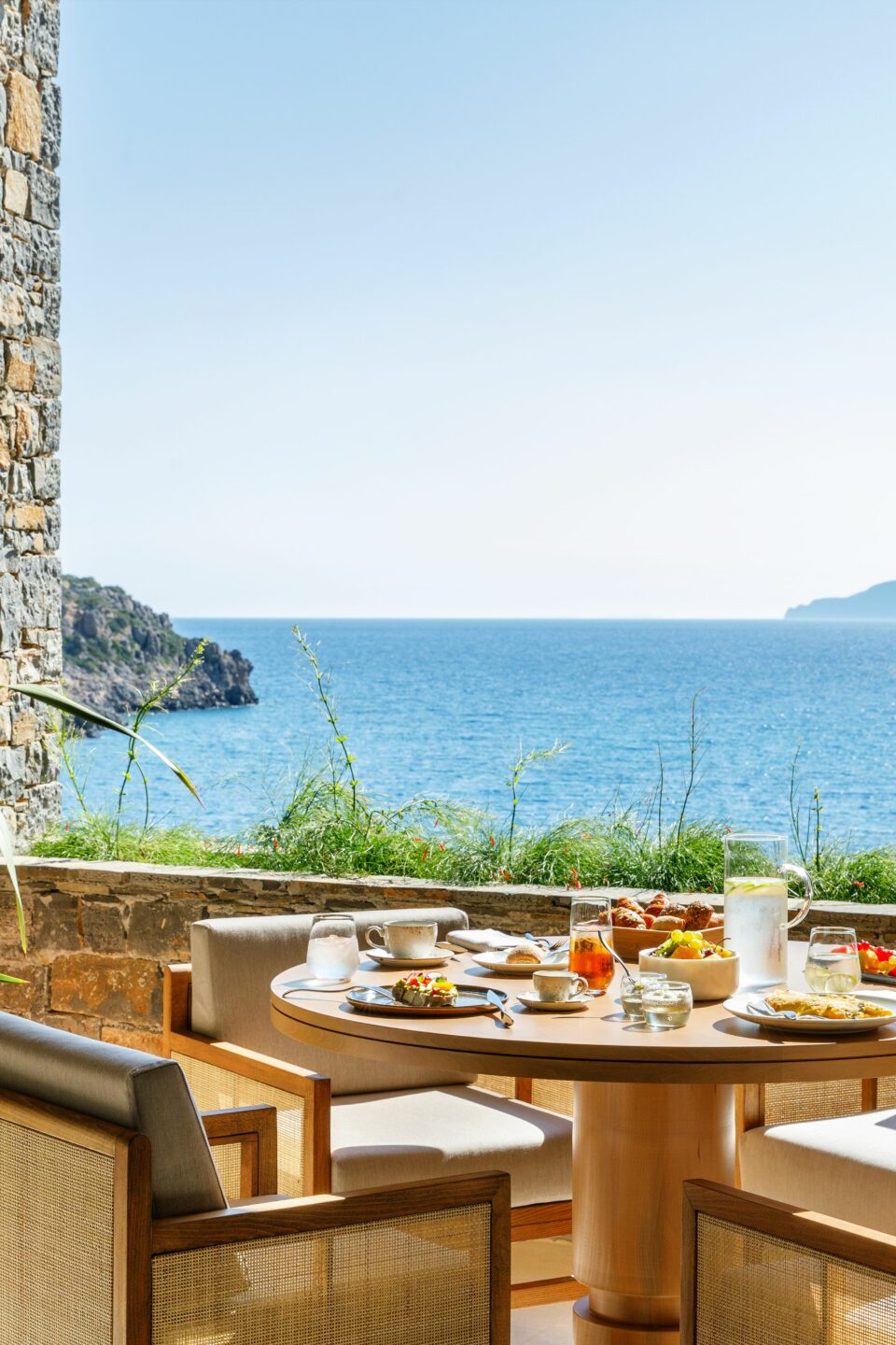 Salle du restaurant OCEAN à DAIOS COVE