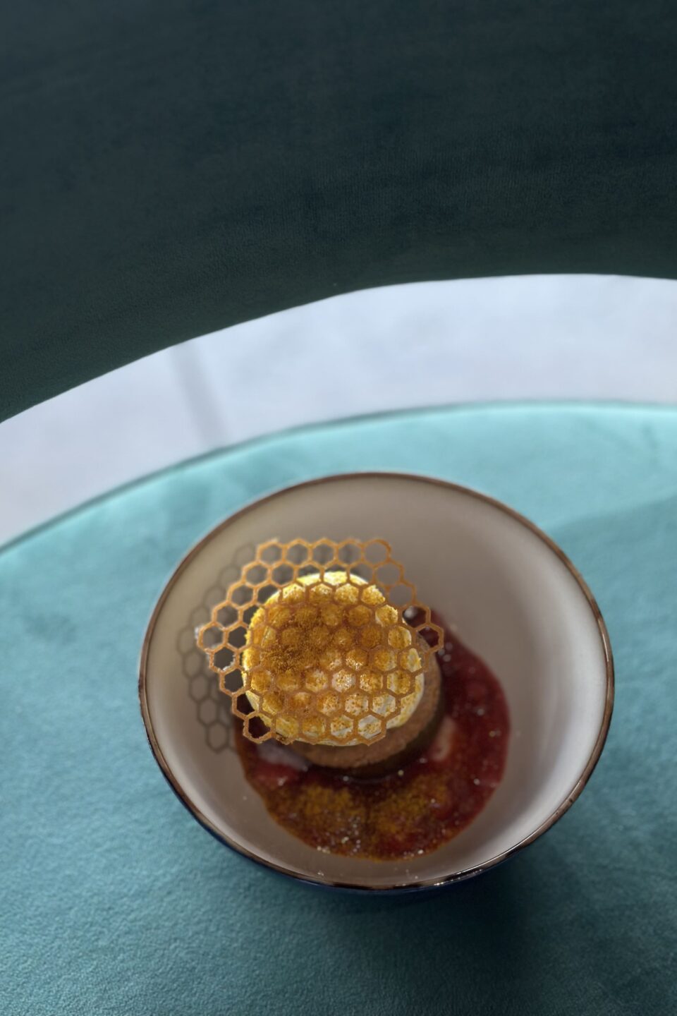 Dessert au miel pour les culinary journeys