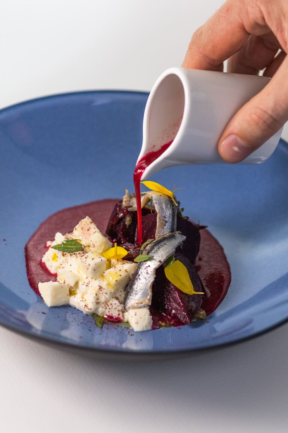 Création d'un plat pour l'évènement Culinary Journeys à Daios Cove