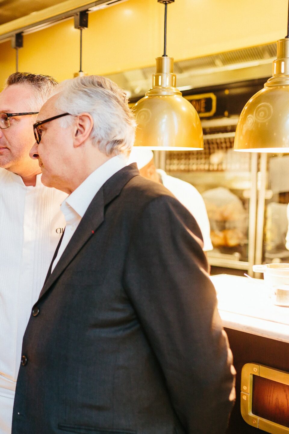 Alain Ducasse en cuisine