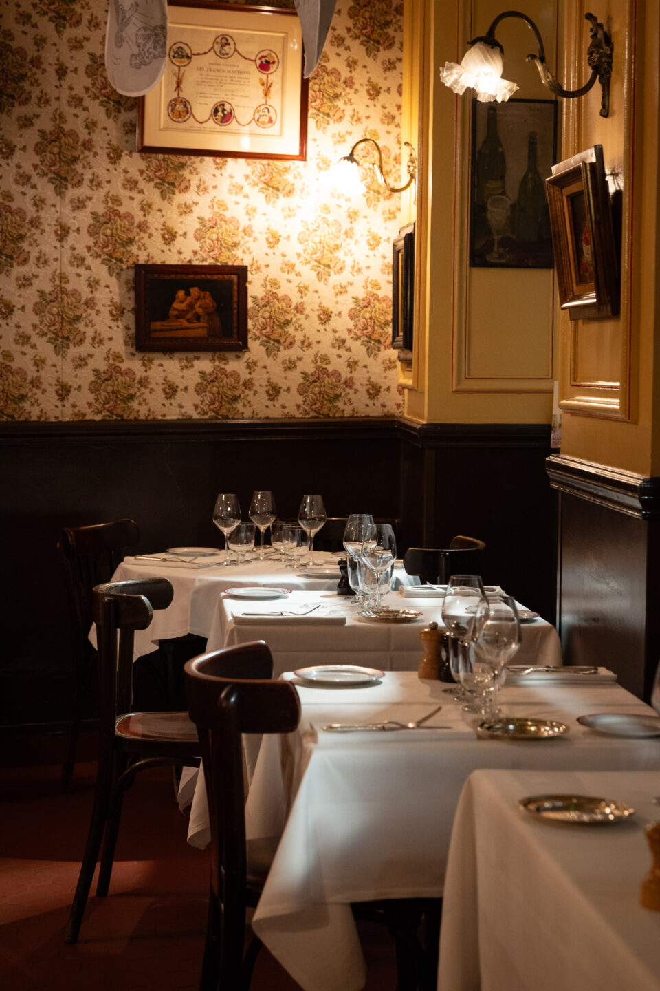 Salle de restaurant traditionnelle